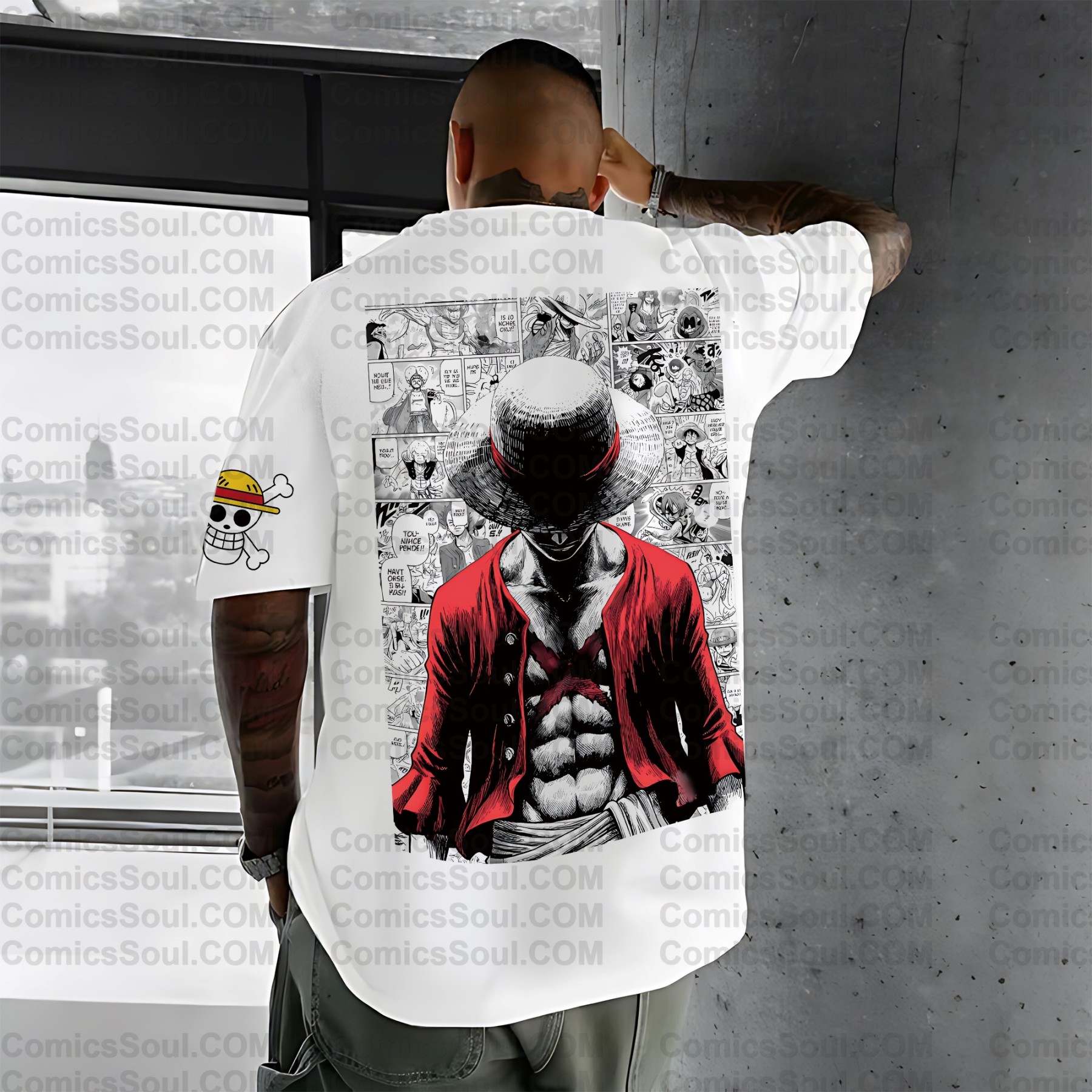 Unisex Anime Inspired Vintage T-Shirt