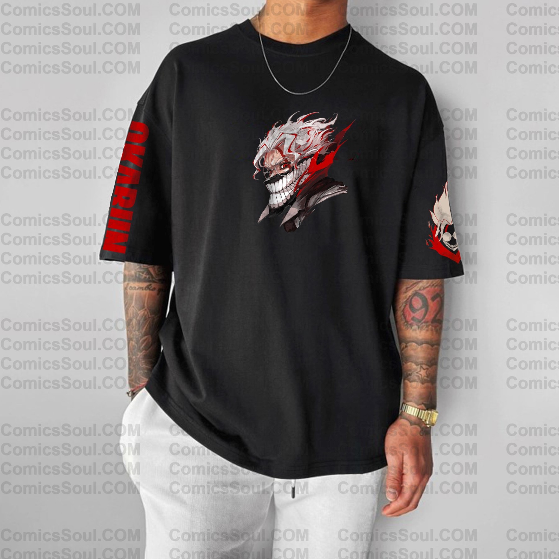 Unisex Anime Series Casual T-shirt