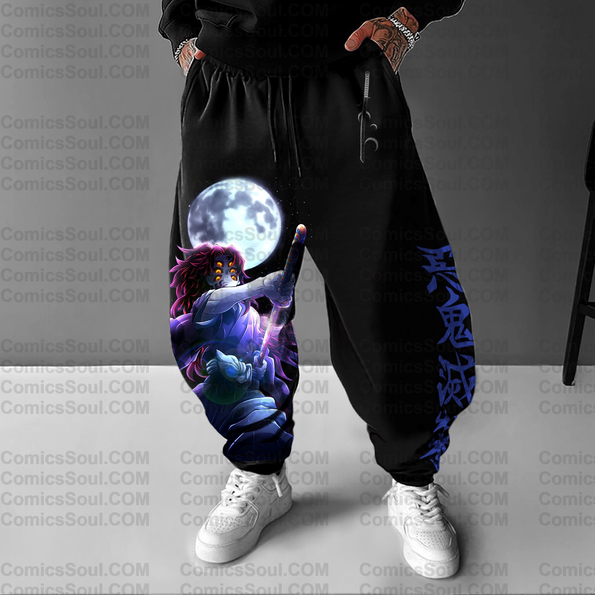 Unisex Anime Inspired Vintage Pants| KNY