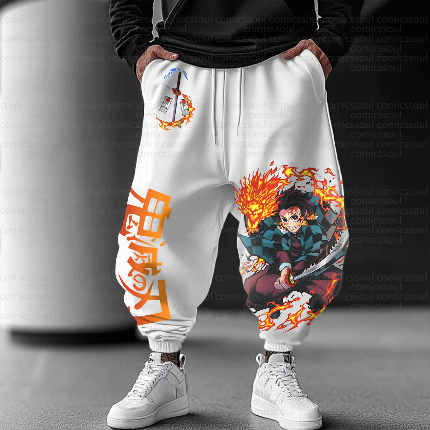 Unisex “Demon slayer” Casual Streetwear Pants