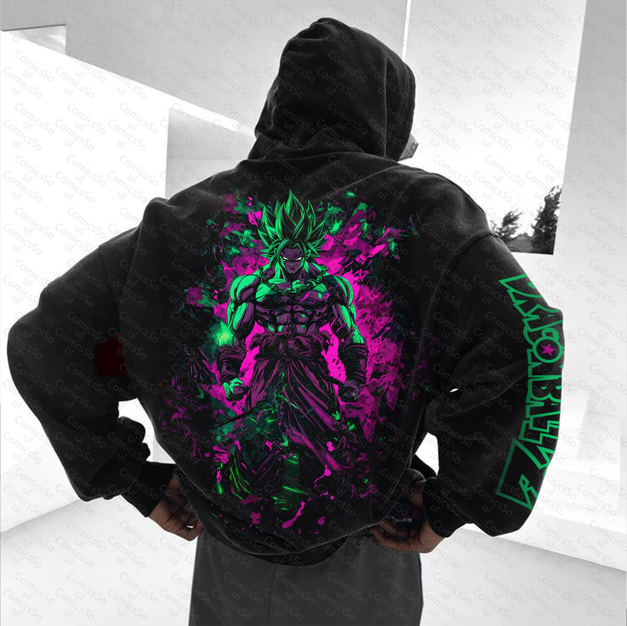 Unisex “Dragon Ball” Anime Graphic Streetwear Vintage Hoodie