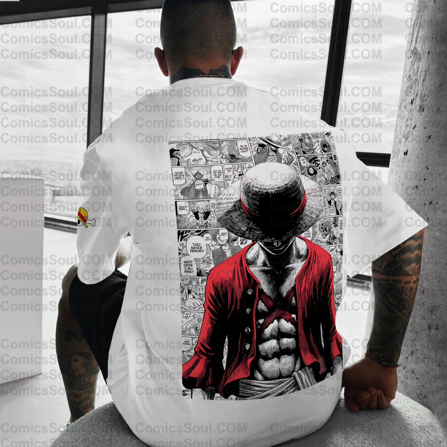 Unisex Anime Inspired Vintage T-Shirt