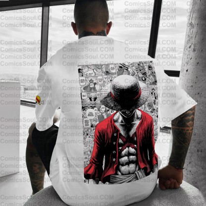 Unisex Anime Inspired Vintage T-Shirt