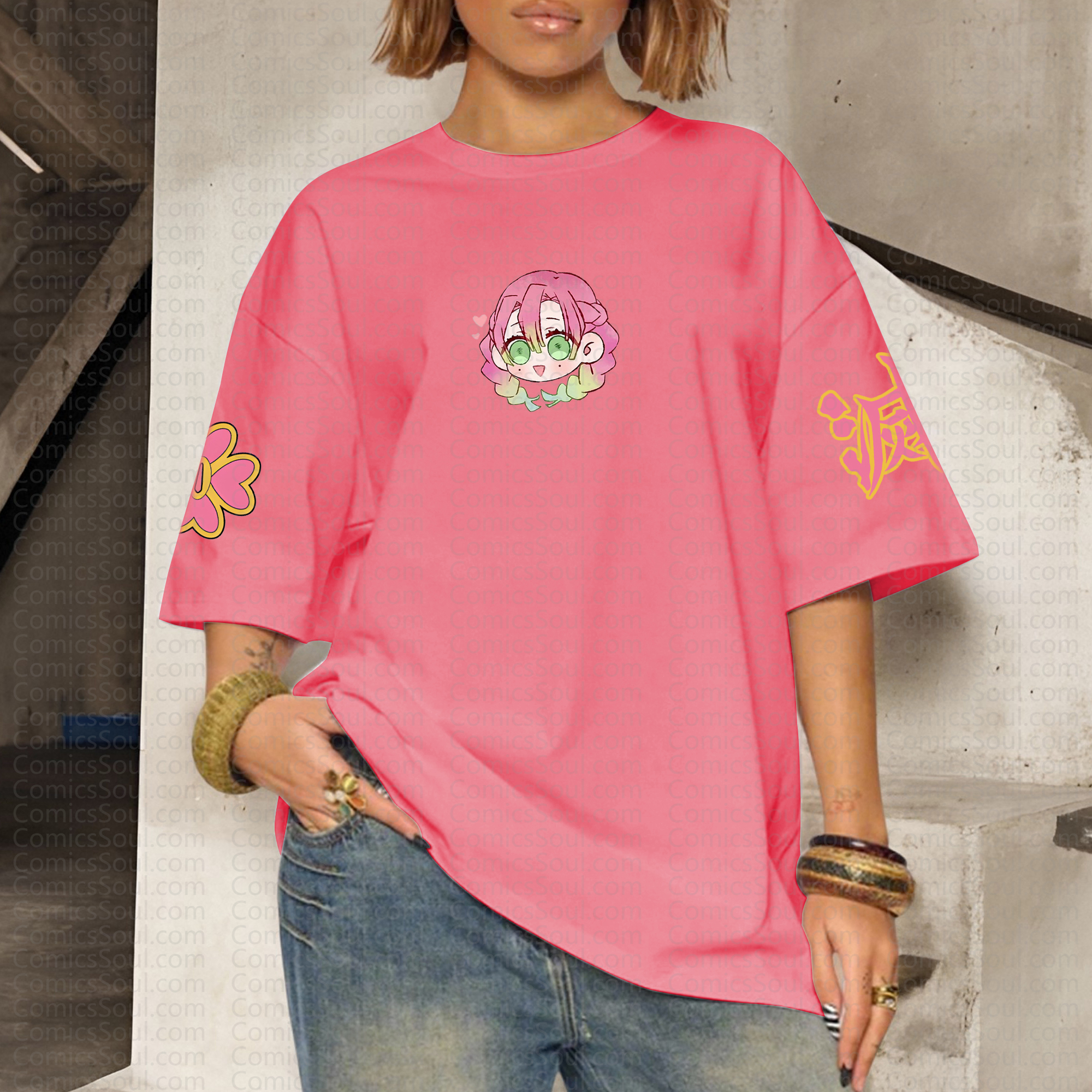 "Demon Slayer" Anime Inspired Vintage T-Shirt