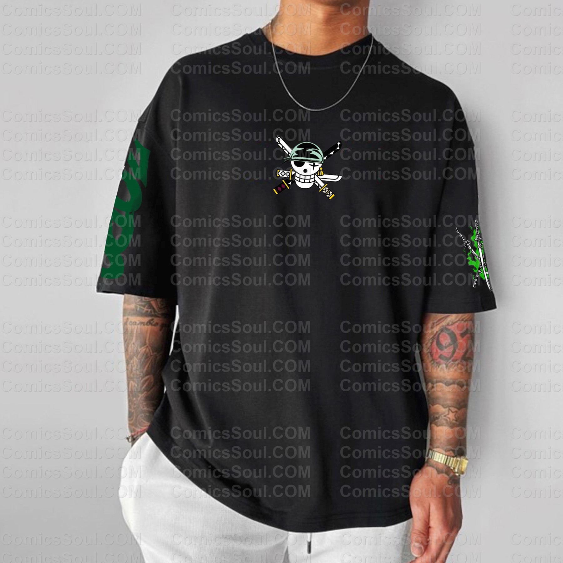 Unisex Anime Inspired Vintage T-Shirt