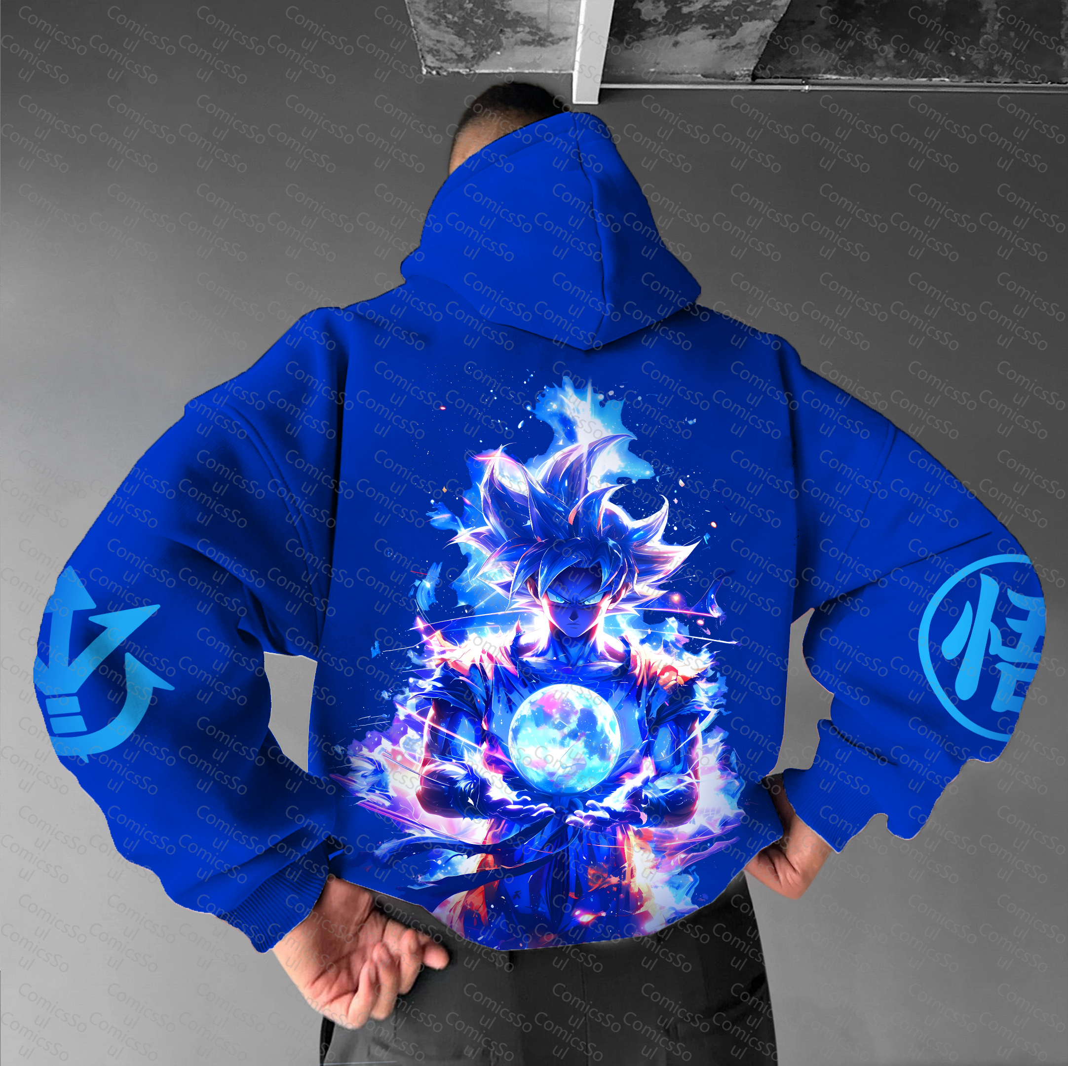 Unisex Anime Graphic Streetwear Vintage Hoodie