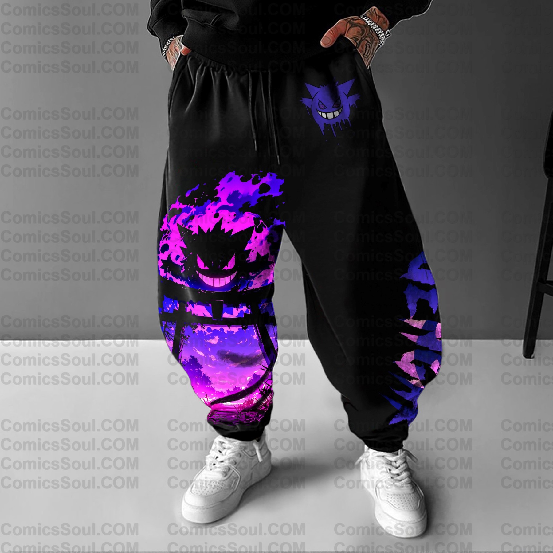 Unisex Anime Inspired Vintage Pants丨Demon Slayer