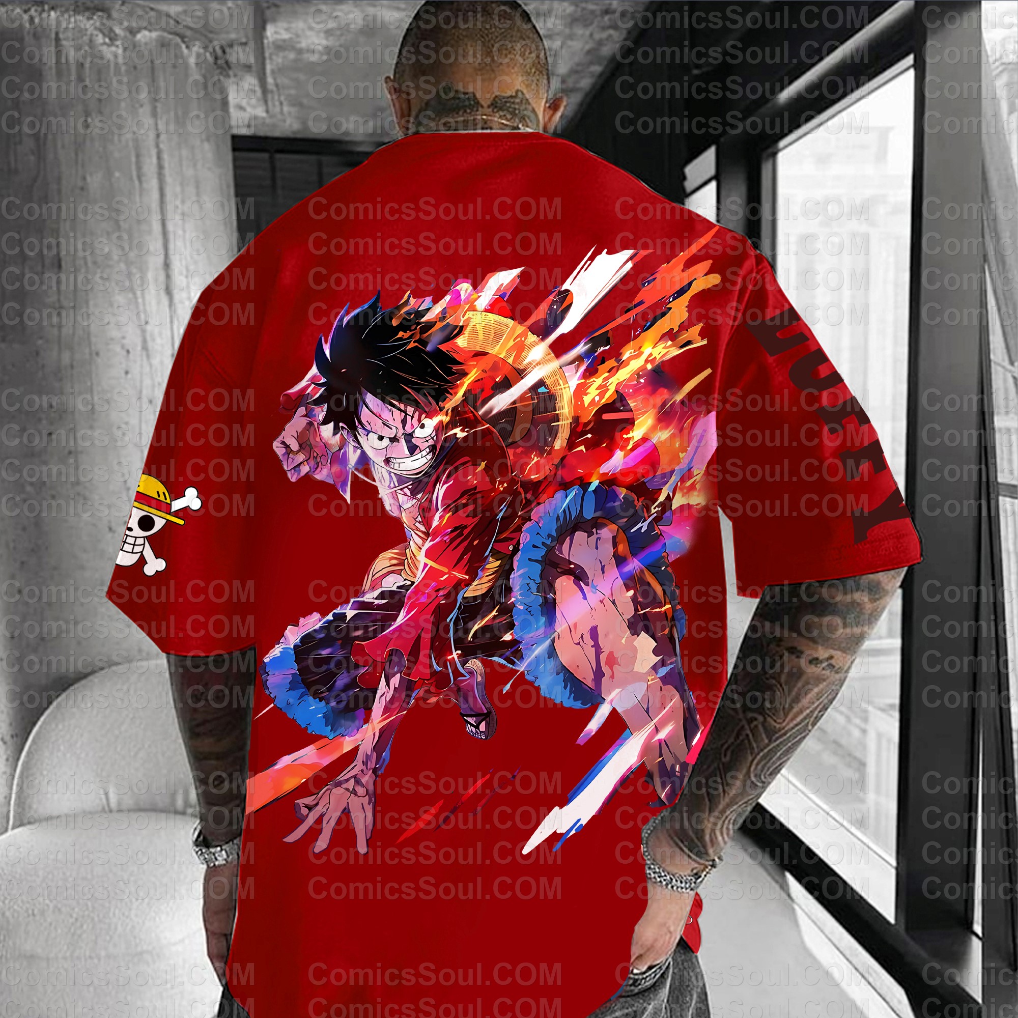 Unisex Anime Inspired Vintage T-Shirt