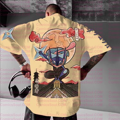 Unisex Anime Inspired Vintage T-Shirt