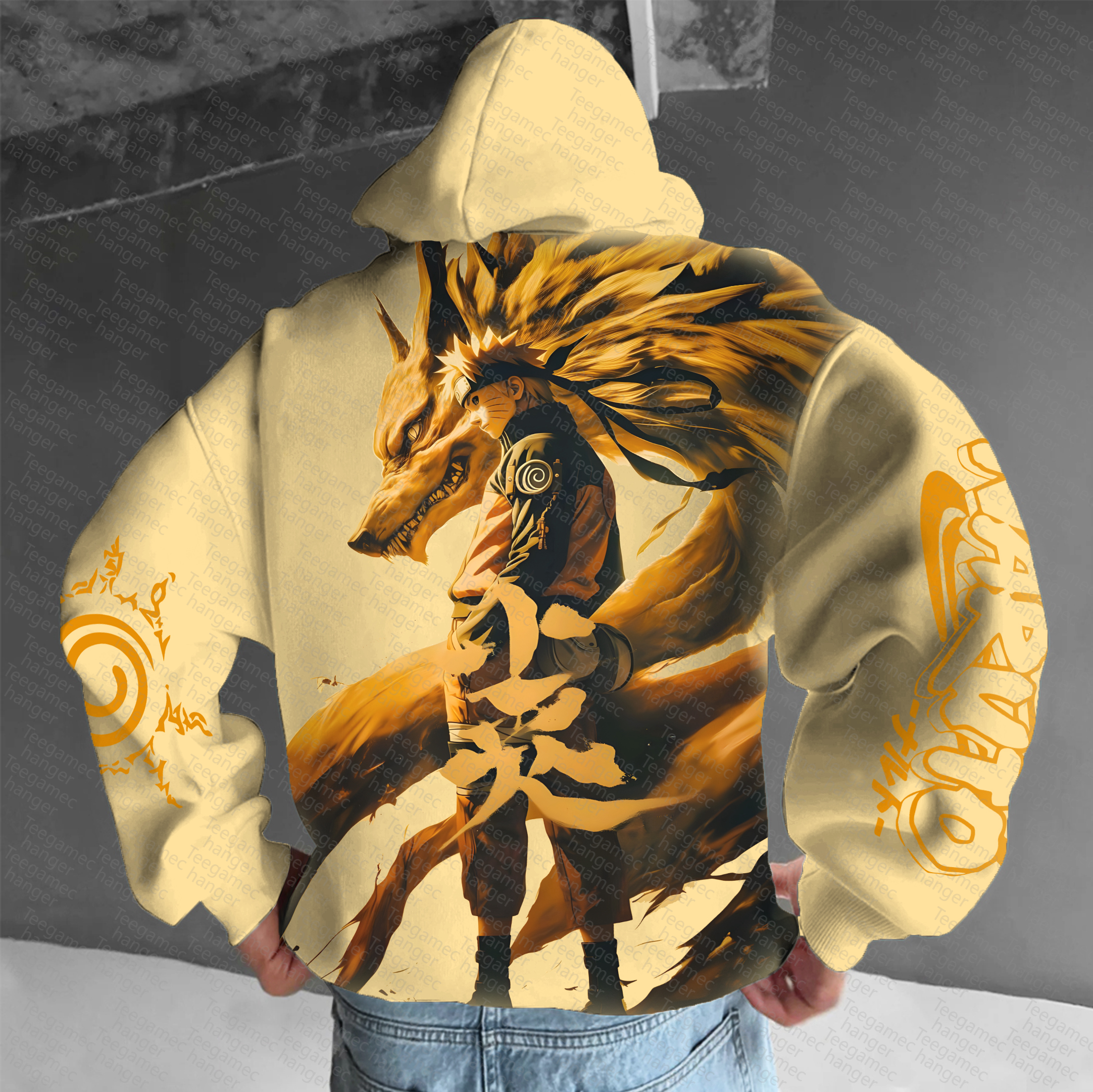 Unisex “NARUTO” Anime Graphic Streetwear Vintage Hoodie