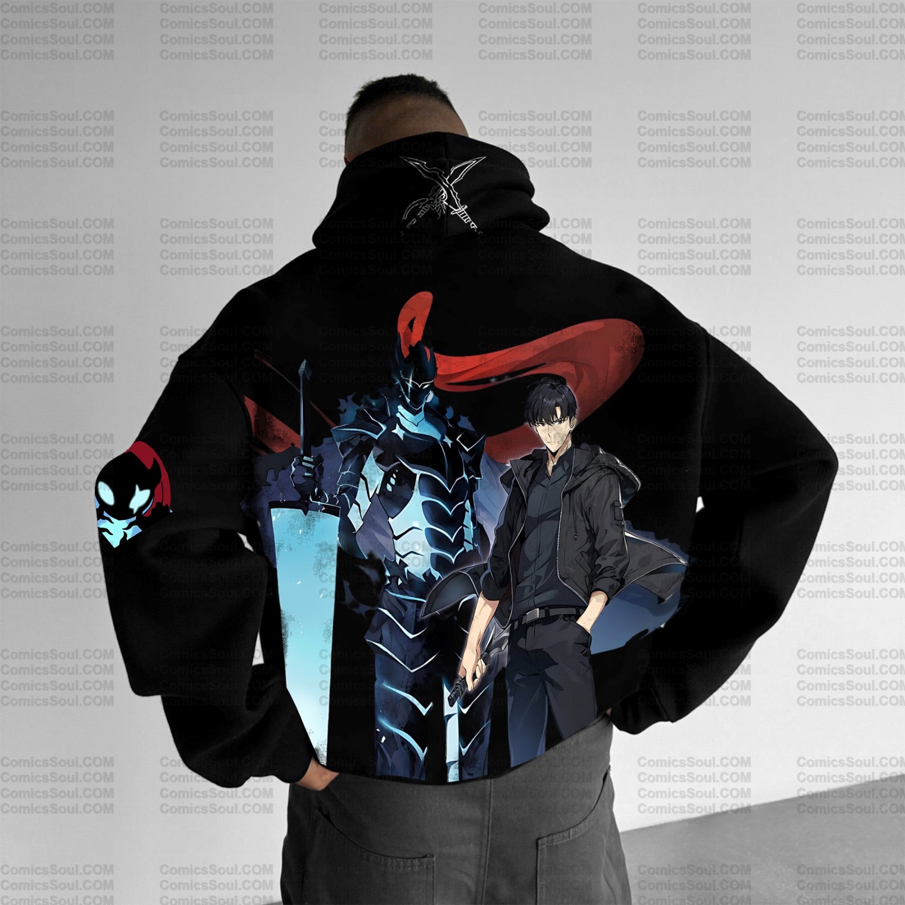 Unisex Graphic Streetwear Vintage Plush Hoodie