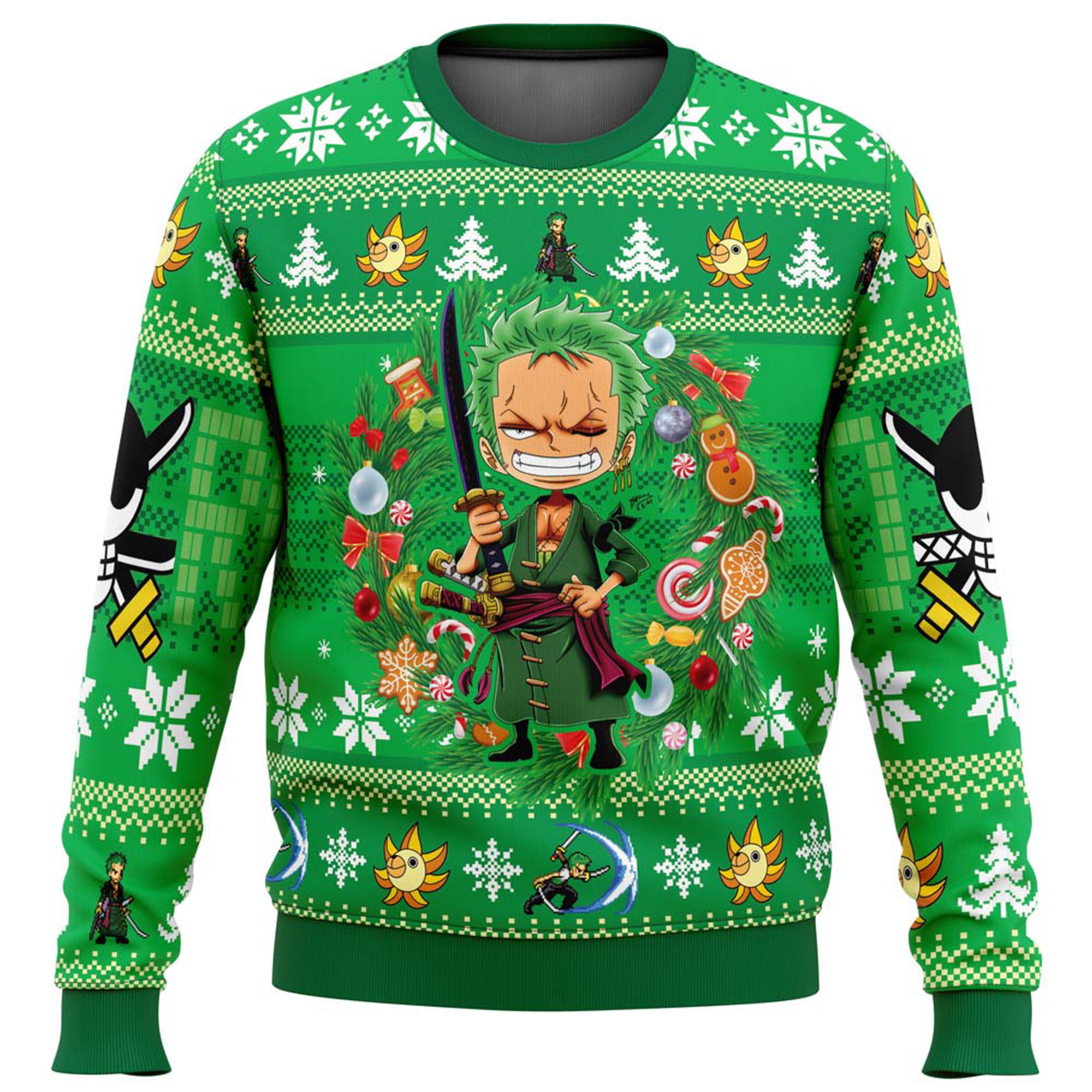Unisex Anime Ugly Christmas Sweater