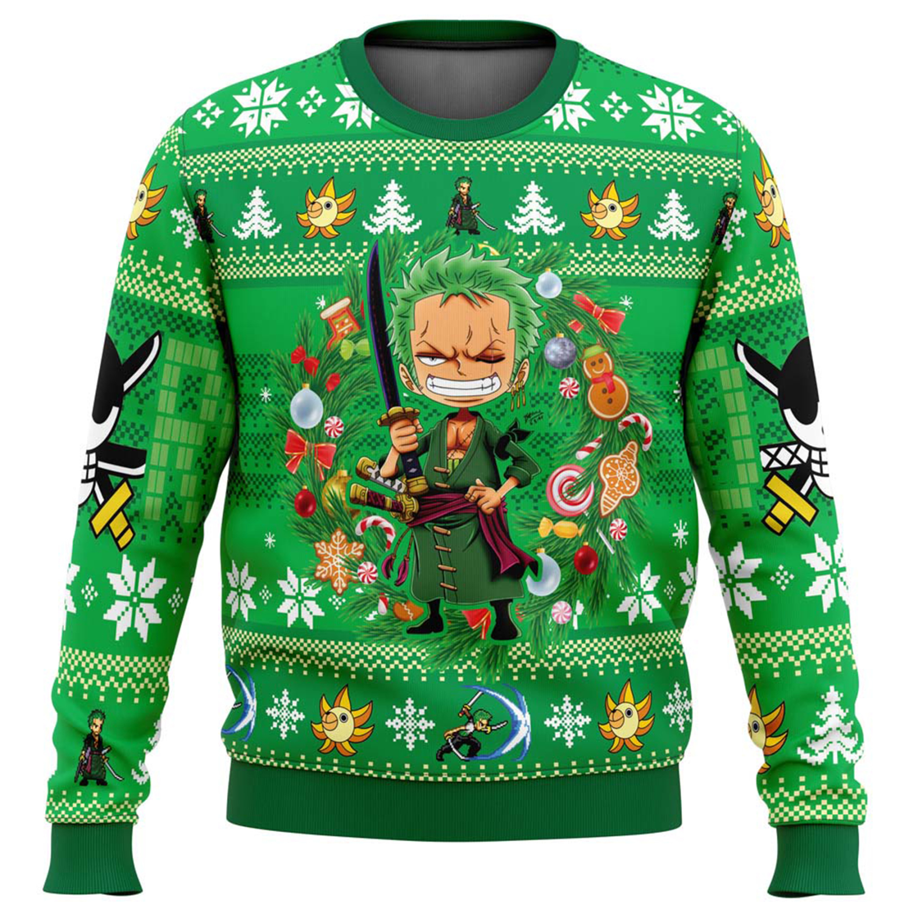 Unisex Anime Ugly Christmas Sweater