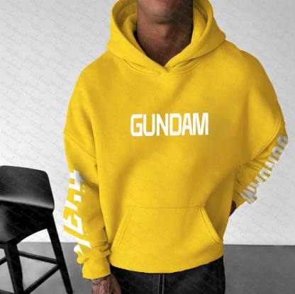 Unisex “Gundam Series” Anime Graphic Streetwear Vintage Hoodie