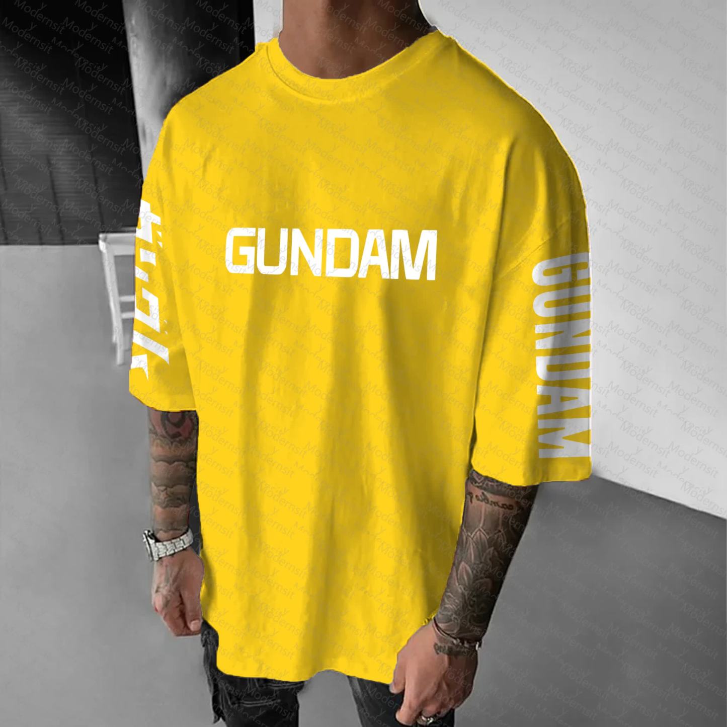 Unisex  "Gundam Series" Anime Inspired Vintage T-Shirt