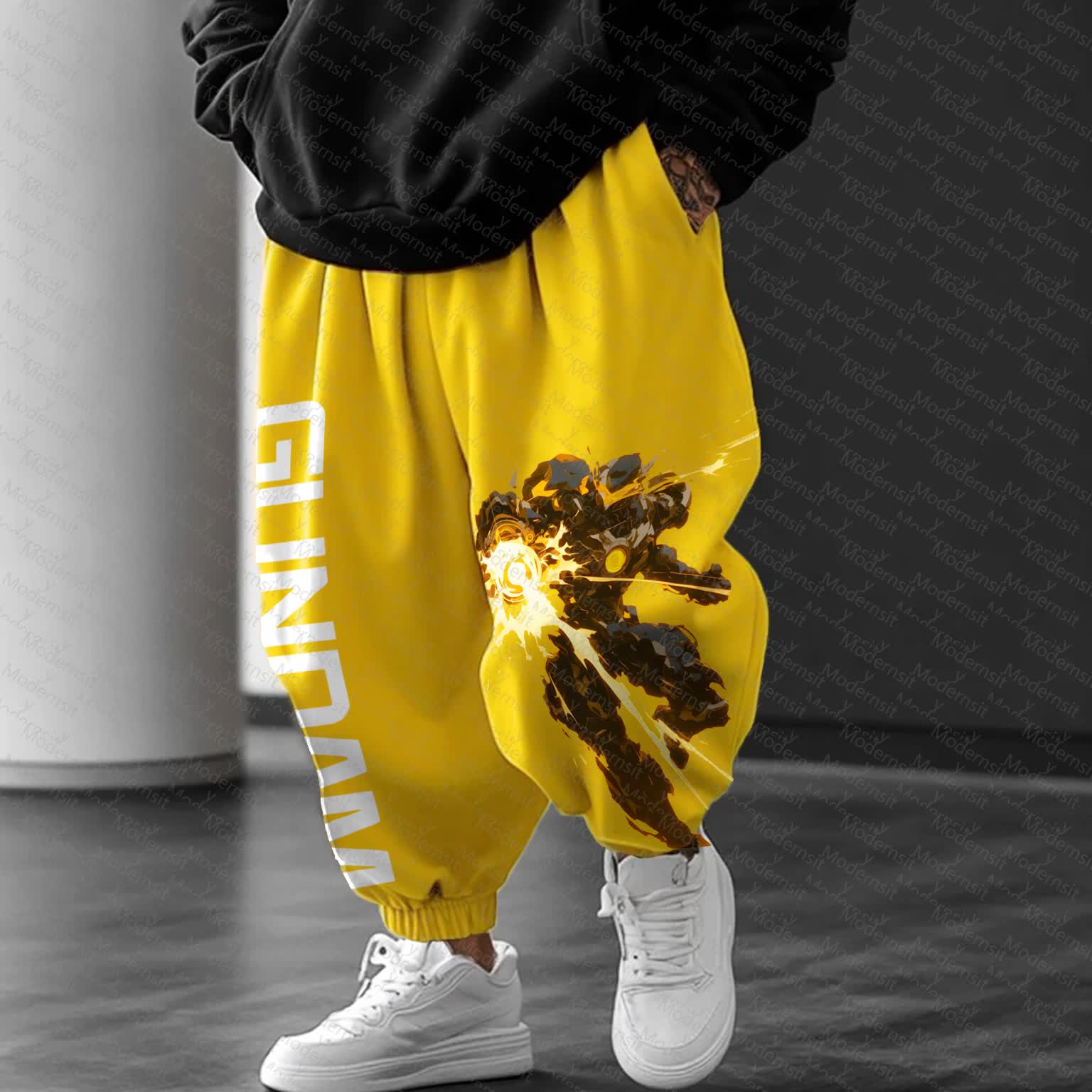 Unisex  “Gundam Series” Casual Anime Streetwear Pants