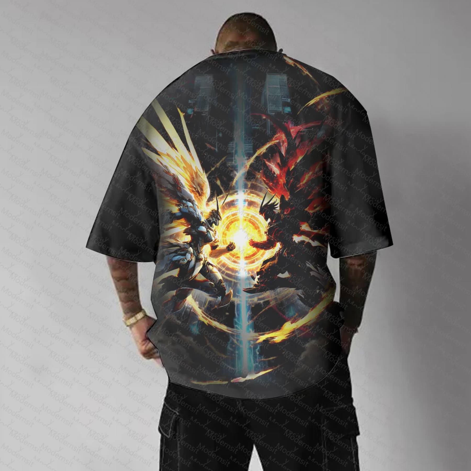 Unisex Anime Inspired Vintage T-Shirt