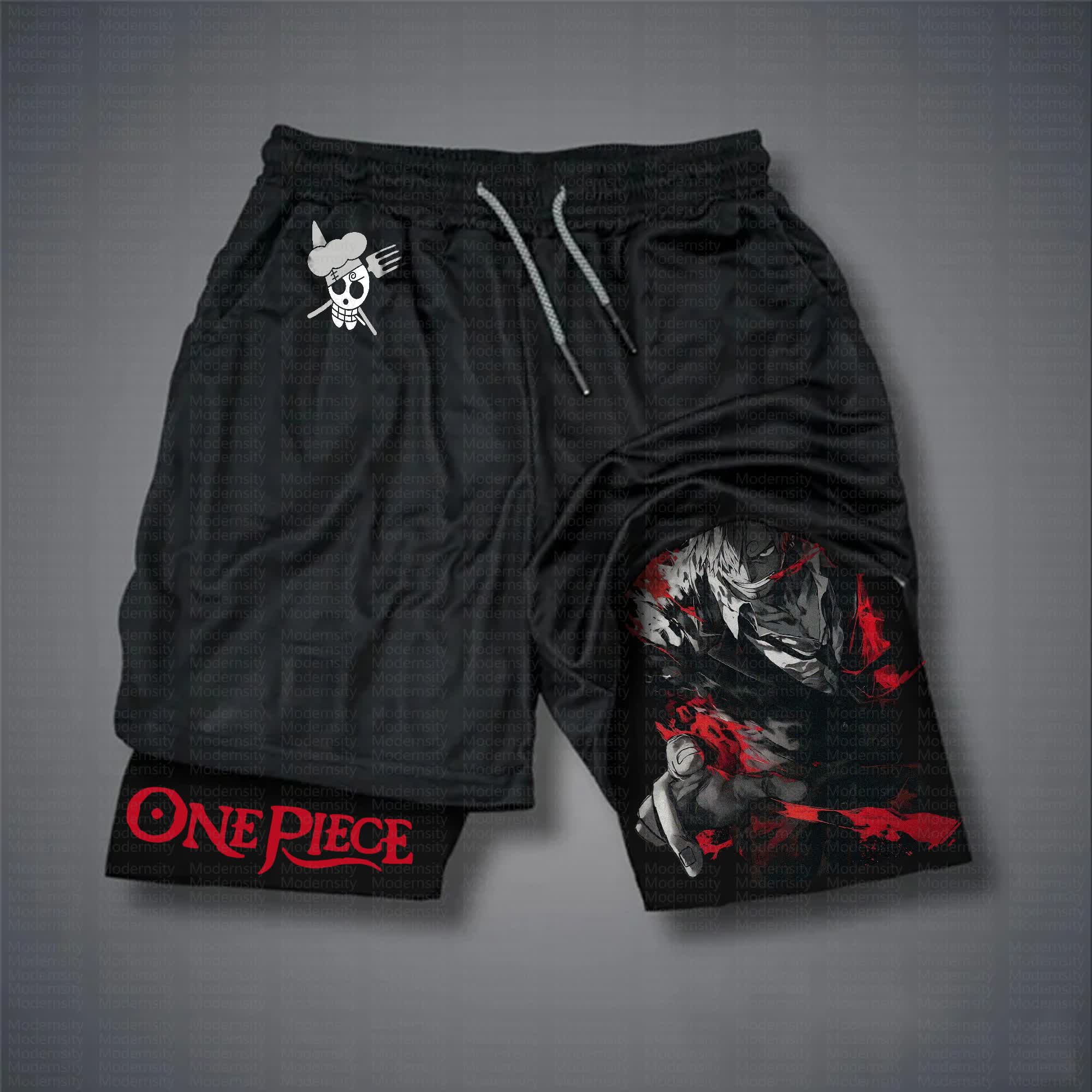 Unisex One Piece Anime Shorts | One Piece