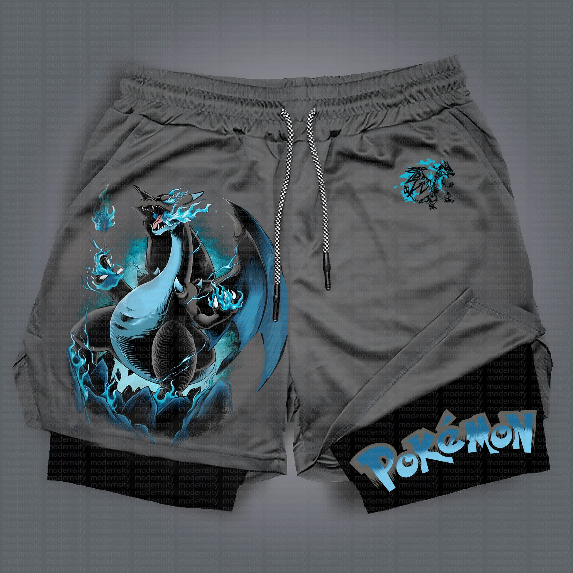 Unisex  “Pokémon” Casual Anime Streetwear Shorts