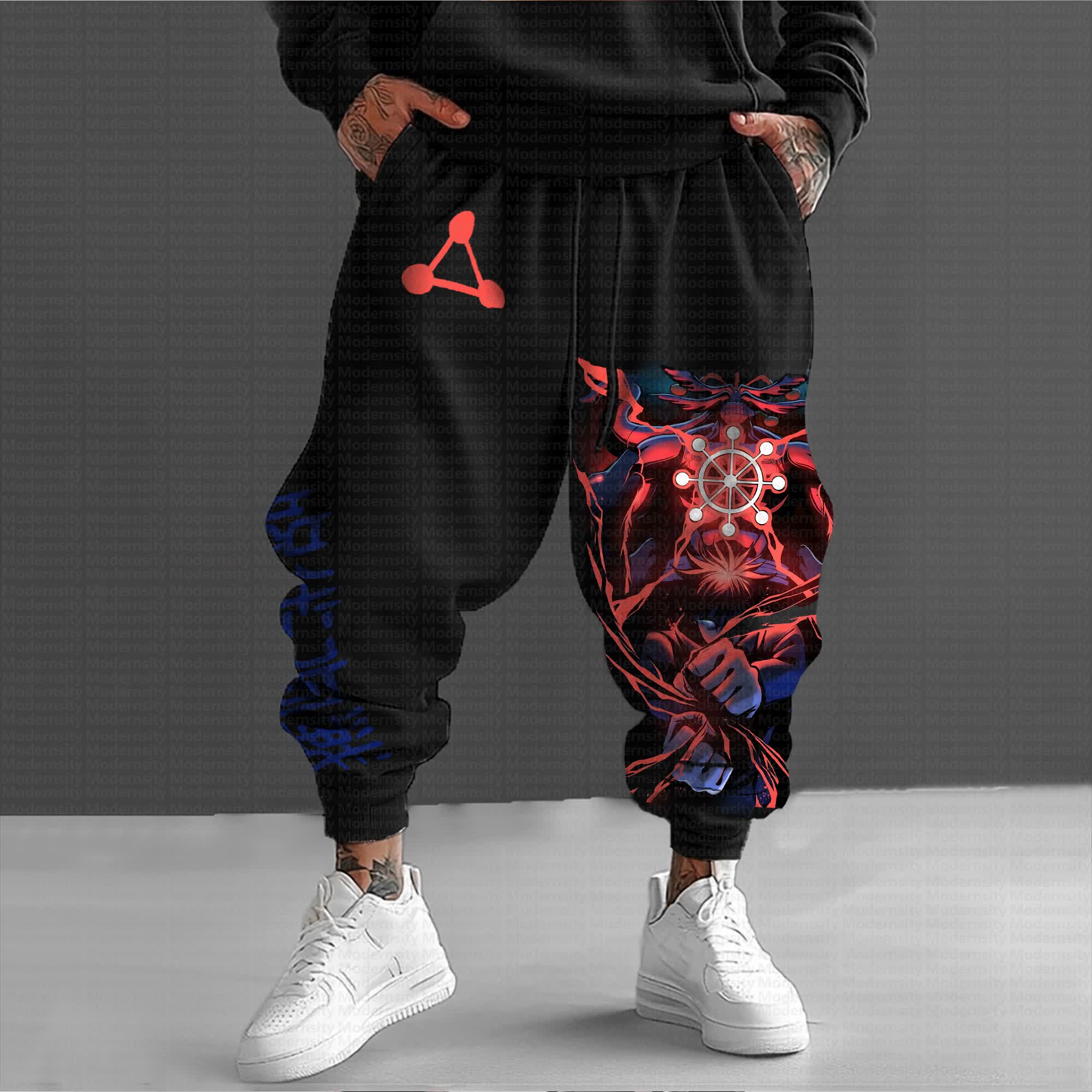 Unisex “JJK”Anime Printed Gift Oversized Harem Pants