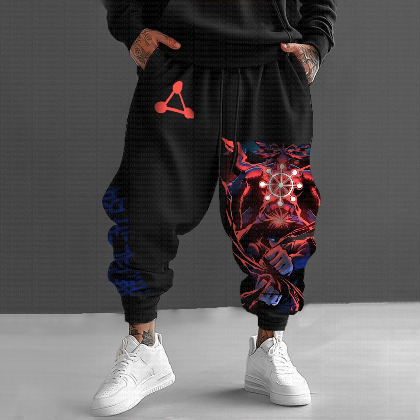 Unisex “One Piece”Anime Printed Gift Oversized Harem Pants