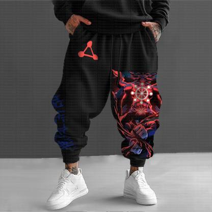 Unisex “JJK”Anime Printed Gift Oversized Harem Pants