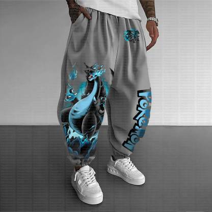 Unisex  “Pokémon” Casual Anime Streetwear Pants