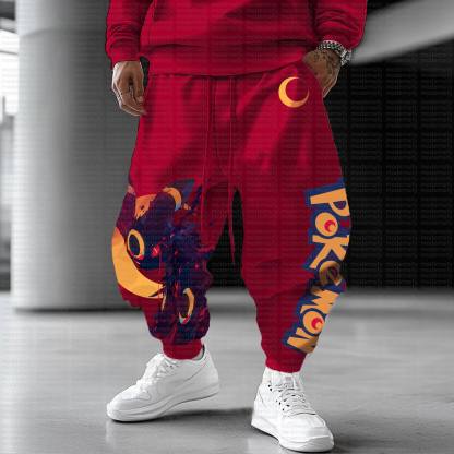 Unisex  “Pokémon” Casual Anime Streetwear Pants