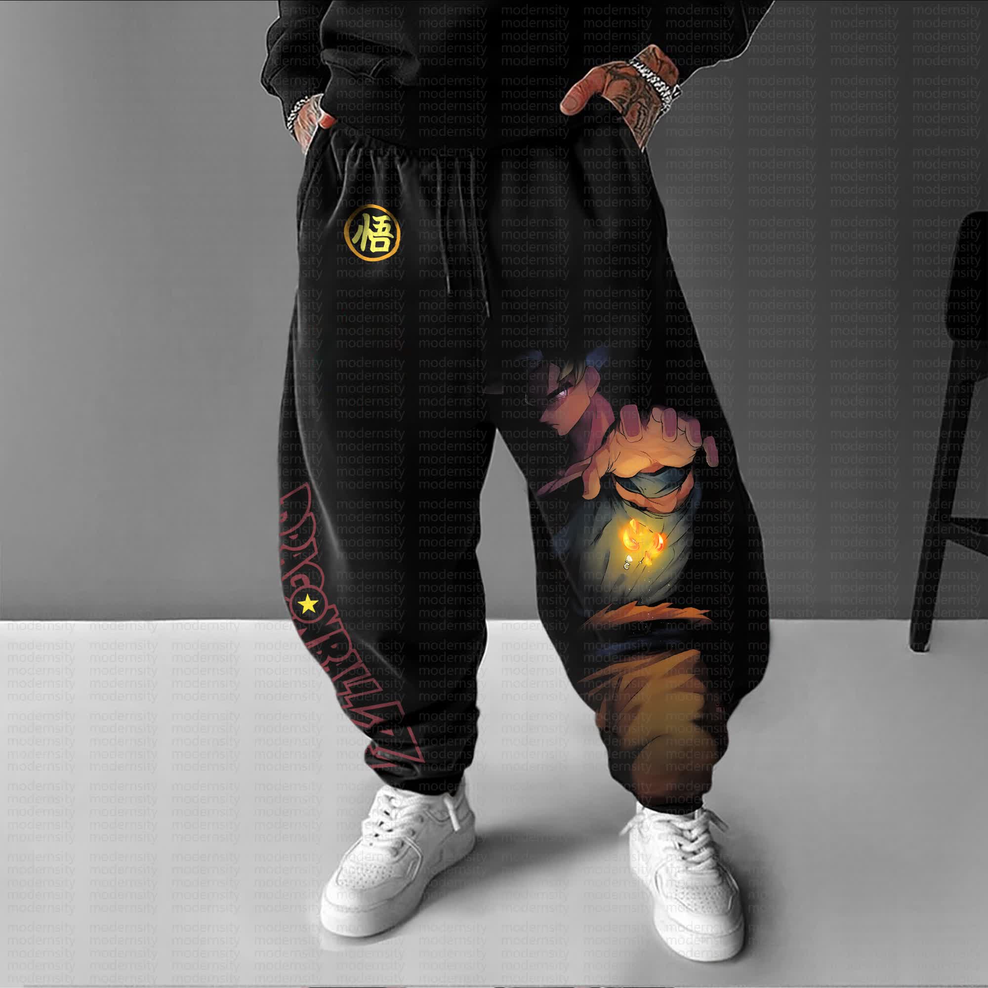 Unisex Casual “Dragon Ball”Anime Streetwear Pants