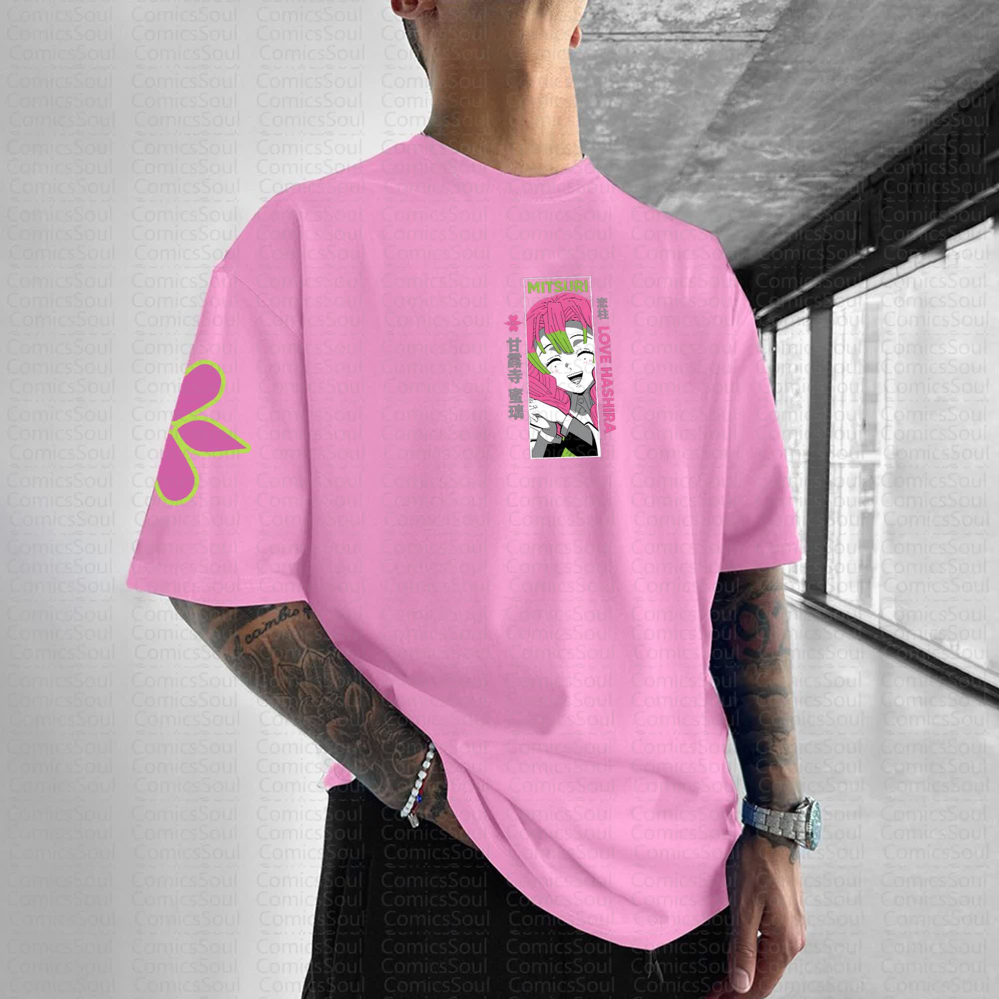 Unisex Anime Inspired Vintage T-Shirt丨Demon Slayer