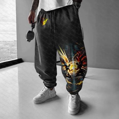 Unisex  “Gundam Series” Casual Anime Streetwear Pants