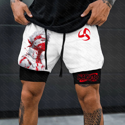 Unisex  “NARUTO” Casual Anime Streetwear Gym Shorts