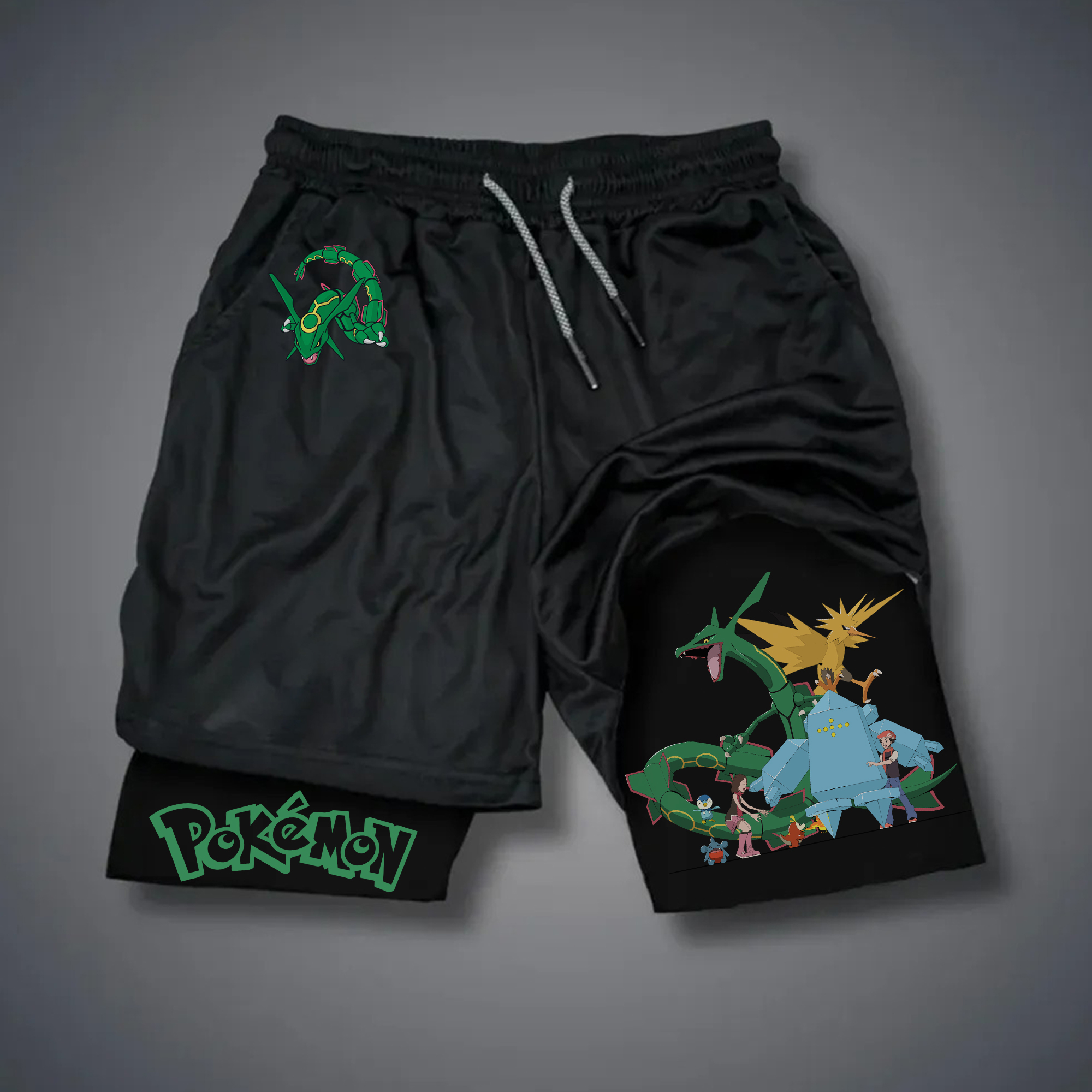 Unisex  “Pokémon” Casual Anime Streetwear Shorts