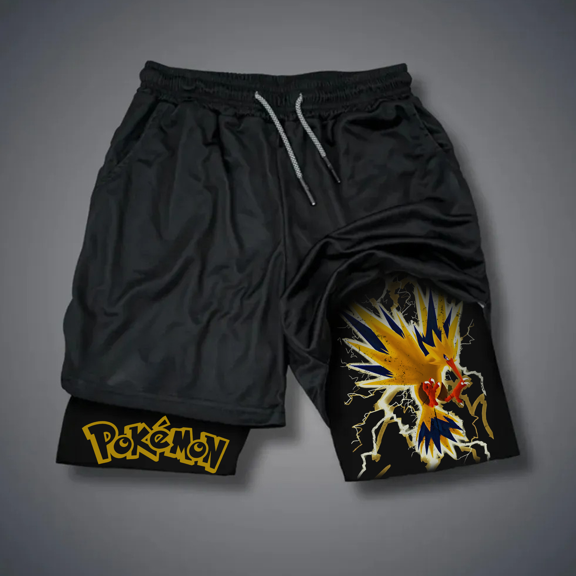 Unisex  “Pokémon” Casual Anime Streetwear Shorts