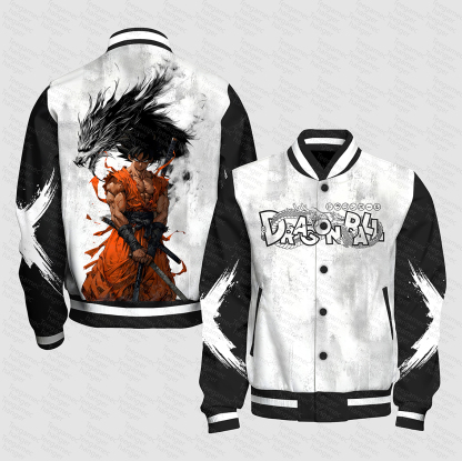 Unisex Vintage Anime Graphic Jacket