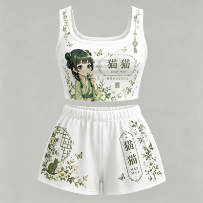 The Apothecary Diaries Vest and shorts Two-Piece Set