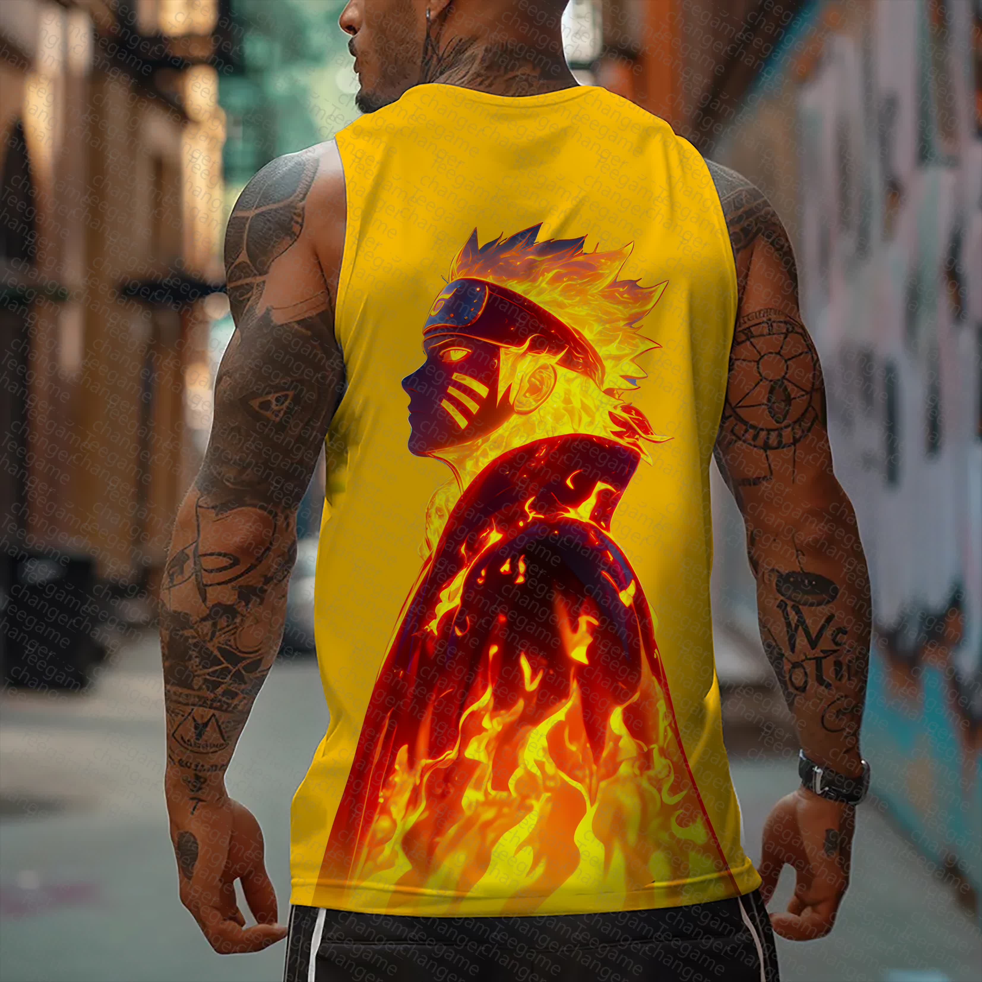 Unisex  “NARUTO” Casual Anime  Tank Top