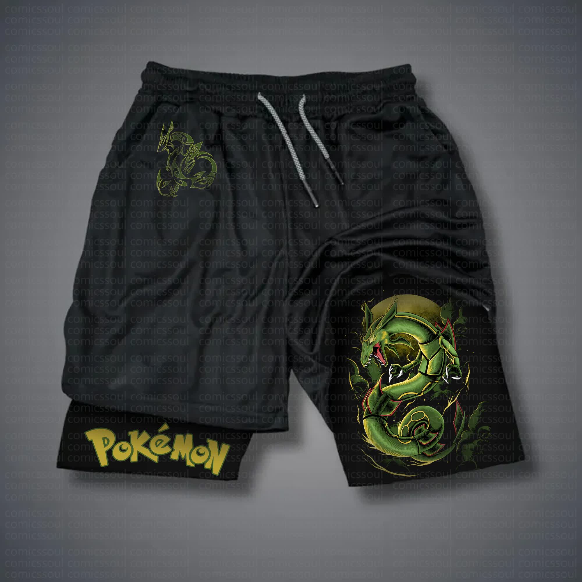 Unisex  “Pokémon” Casual Anime Streetwear Shorts