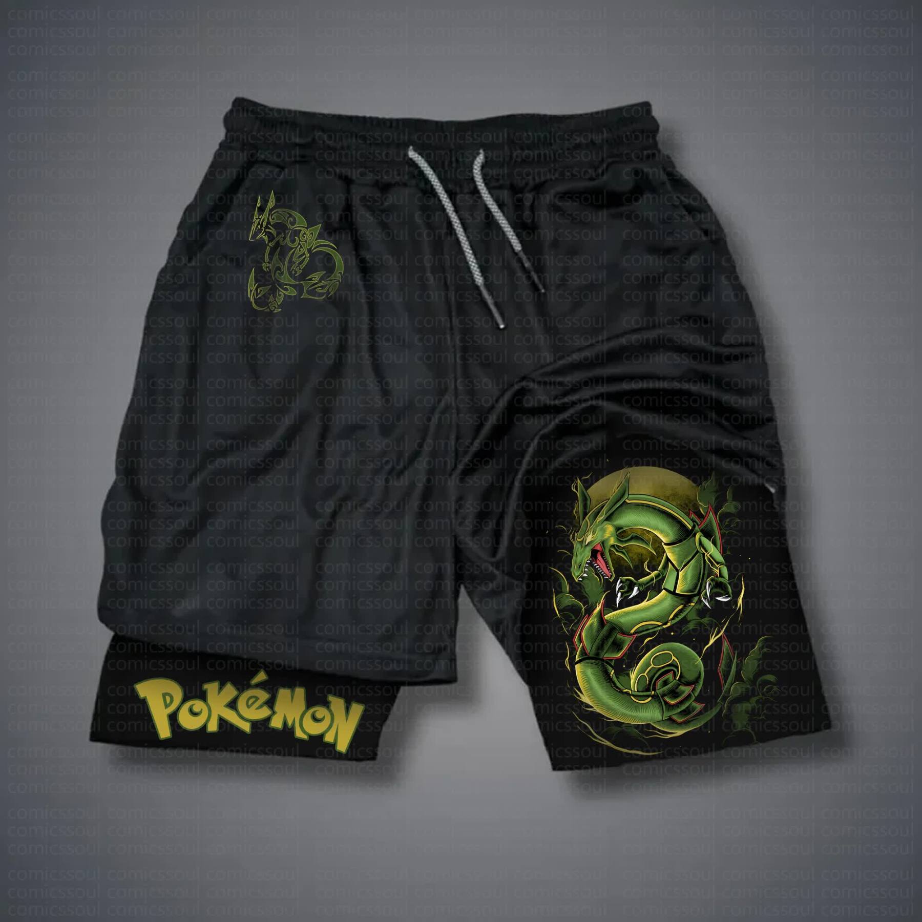 Unisex “Pokémon” Casual Anime Streetwear Shorts