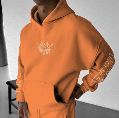 Unisex “Gundam Series” Anime Graphic Streetwear Vintage Hoodie