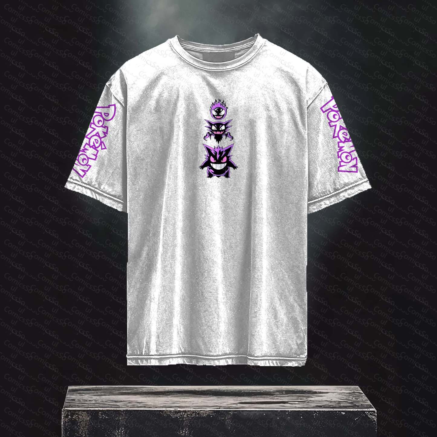 Unisex Anime Inspired Vintage T-Shirt丨 Pokémon