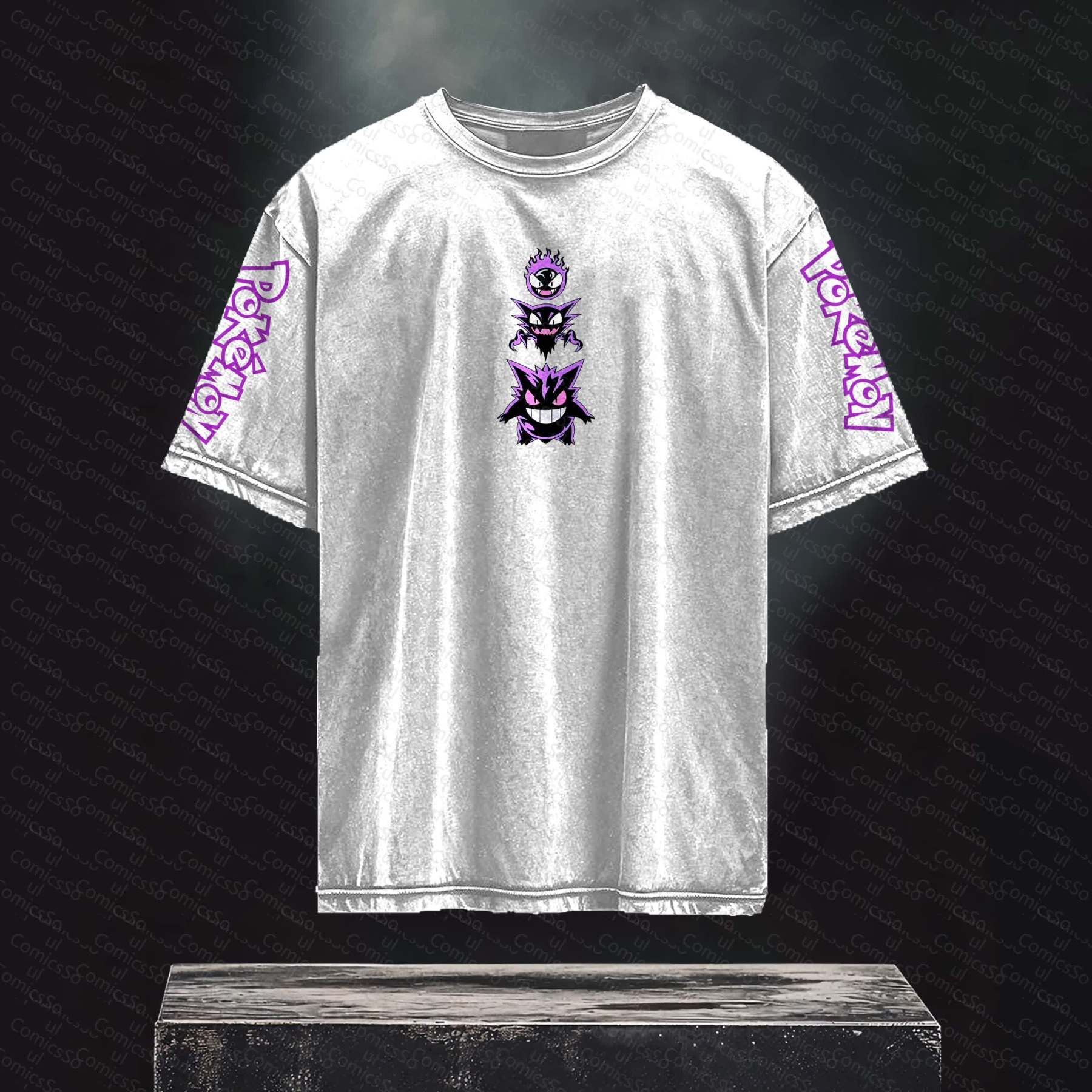 Unisex Anime Inspired Vintage T-Shirt丨 Pokémon