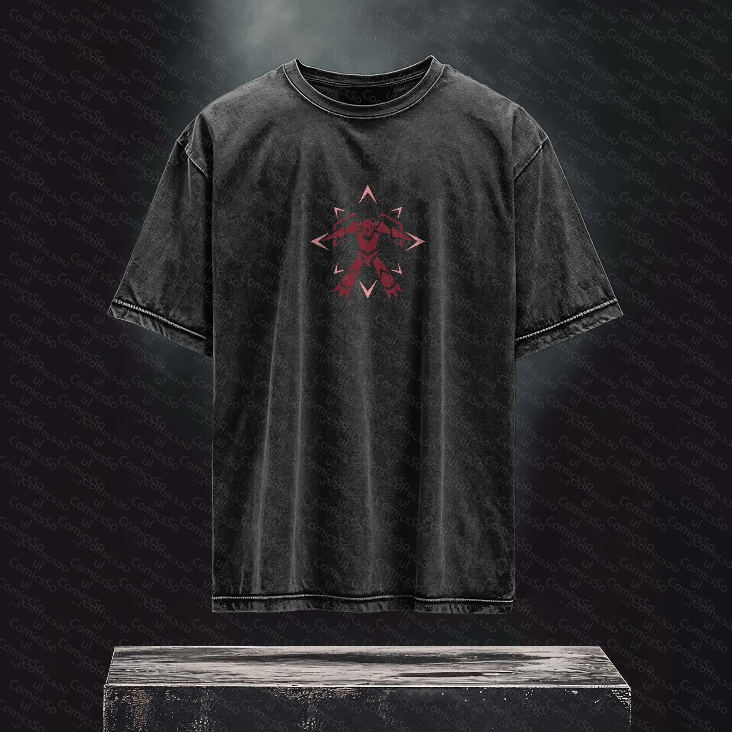 Unisex Anime Inspired Vintage Washed T-Shirt丨 Digimon