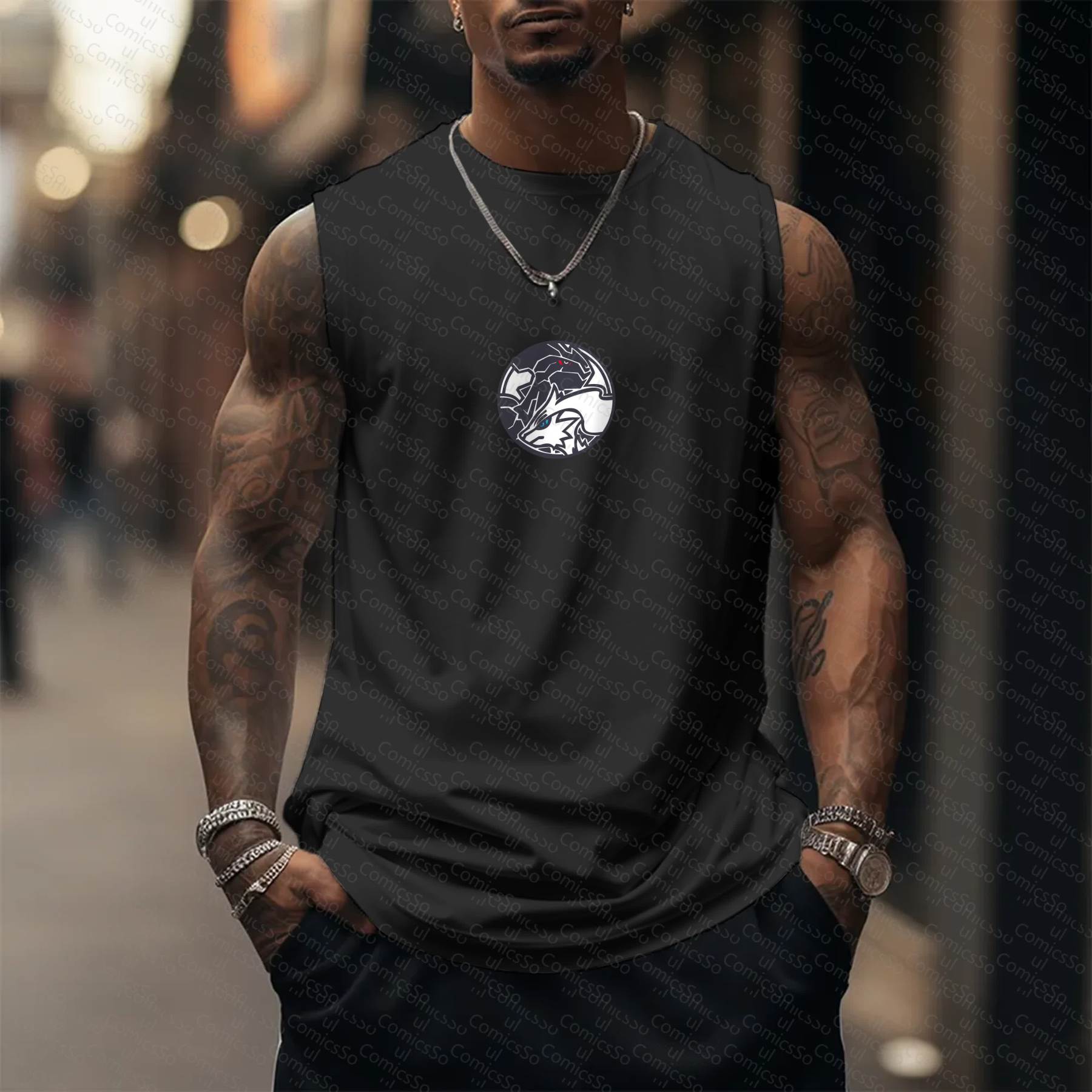 Unisex  “Pokémon” Casual Anime  Tank Top