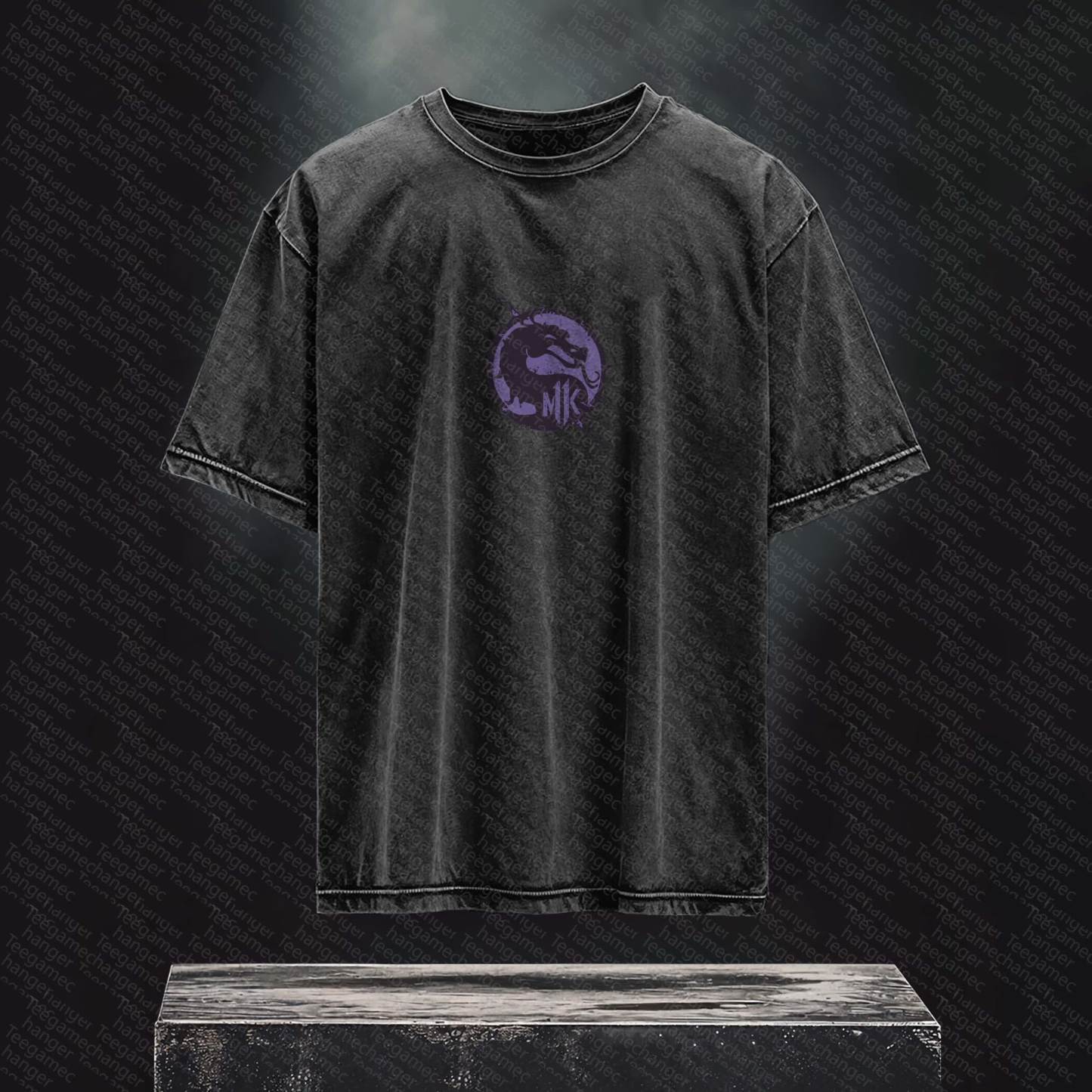 Unisex  Inspired Vintage Washed T-Shirt丨 Mortal Kombat