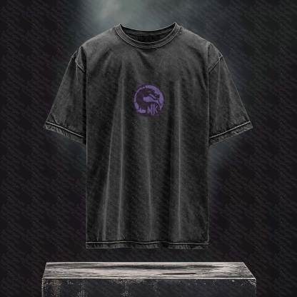 Unisex  Inspired Vintage Washed T-Shirt丨 Mortal Kombat
