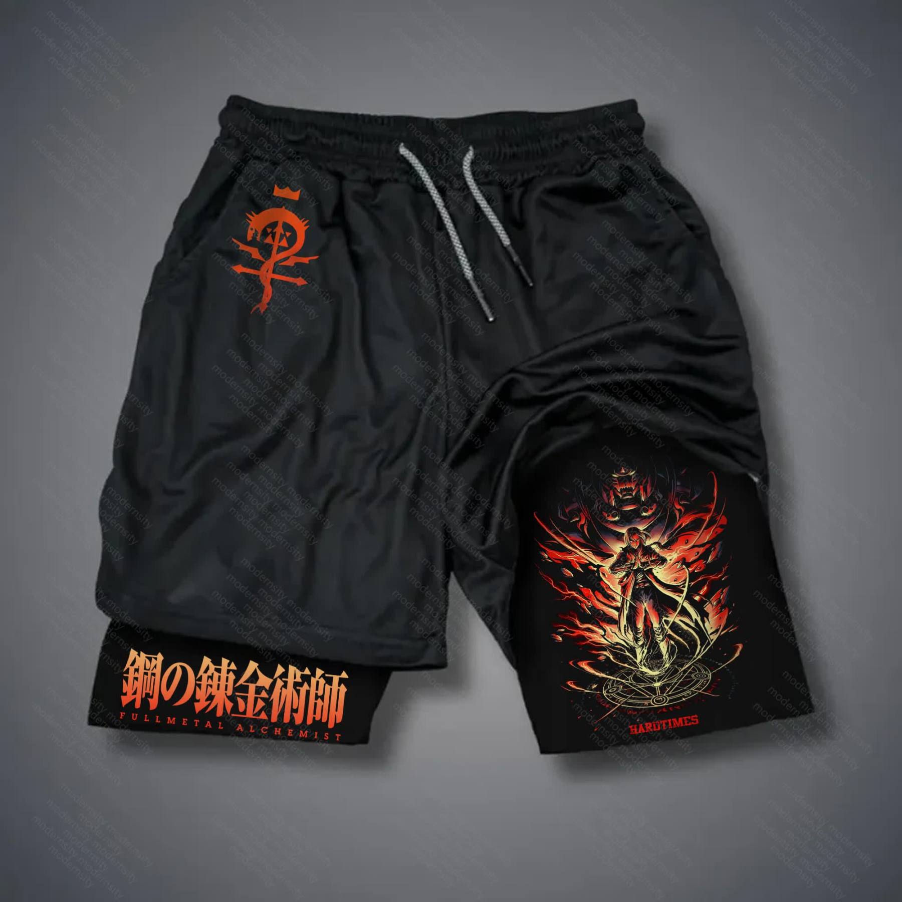 Unisex Casual Anime Streetwear Shorts