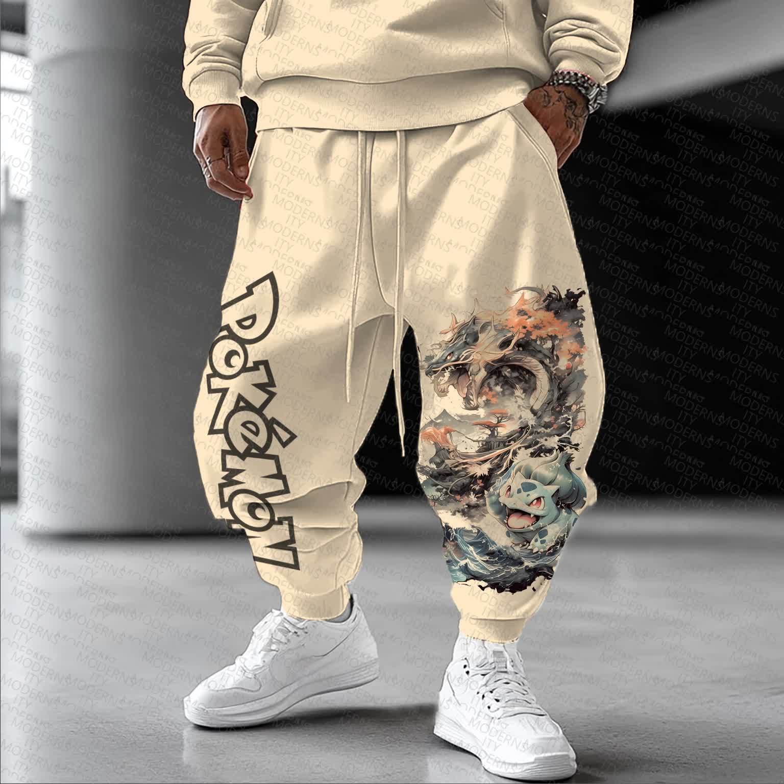 Unisex “Pokémon” Casual Anime Streetwear Pants