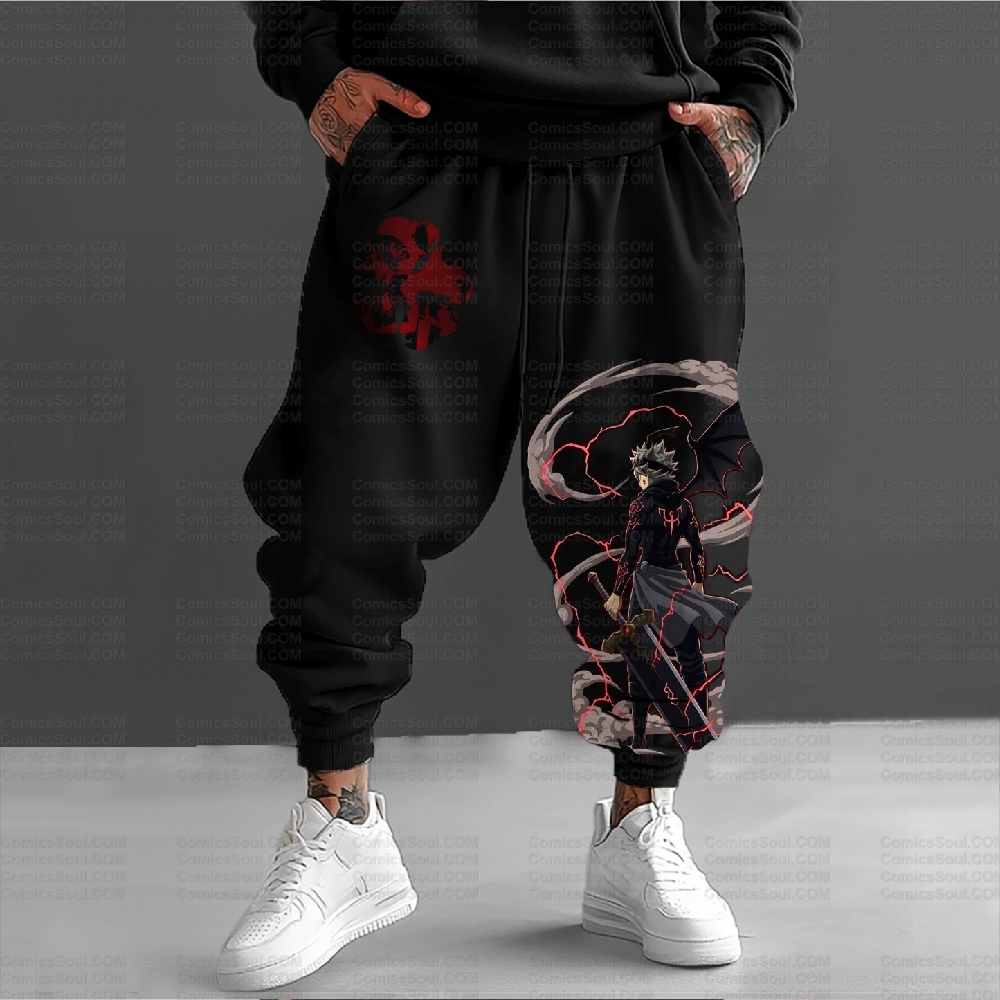 Unisex Anime Inspired Vintage Plush Pants