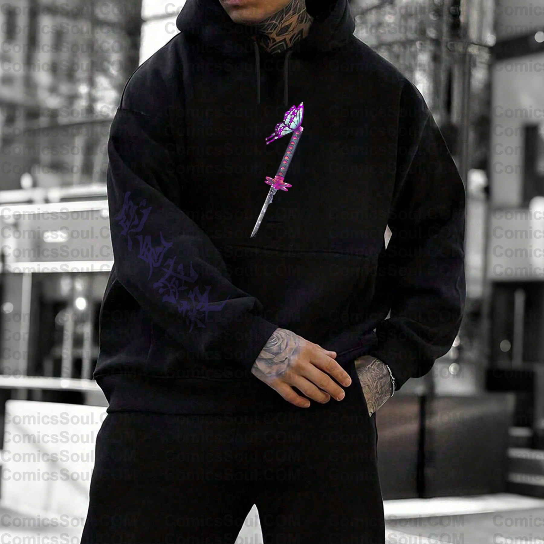 Unisex Game Graphic Streetwear Vintage Hoodie| KNY